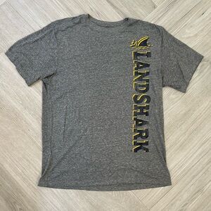 Landshark Lager Beer Grey T-Shirt Medium